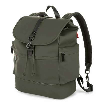 Edition22 Core Backpack-Water Resistant Rubberized Vegan Leather - Stiles Supply Co.