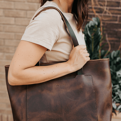 Range Leather Denali Market Tote