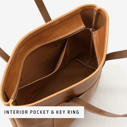 Range Leather Denali Market Tote