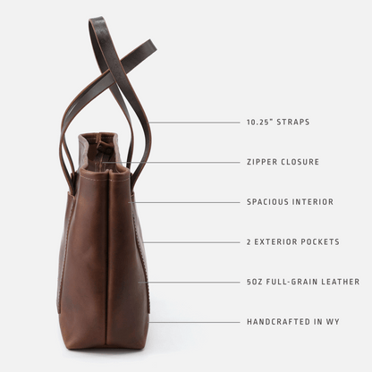 Range Leather Denali Market Tote