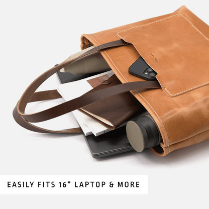 Range Leather Denali Market Tote