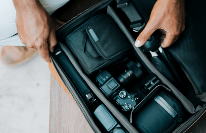 Romfre Leather CPAP Travel Bag - Stiles Supply Co.