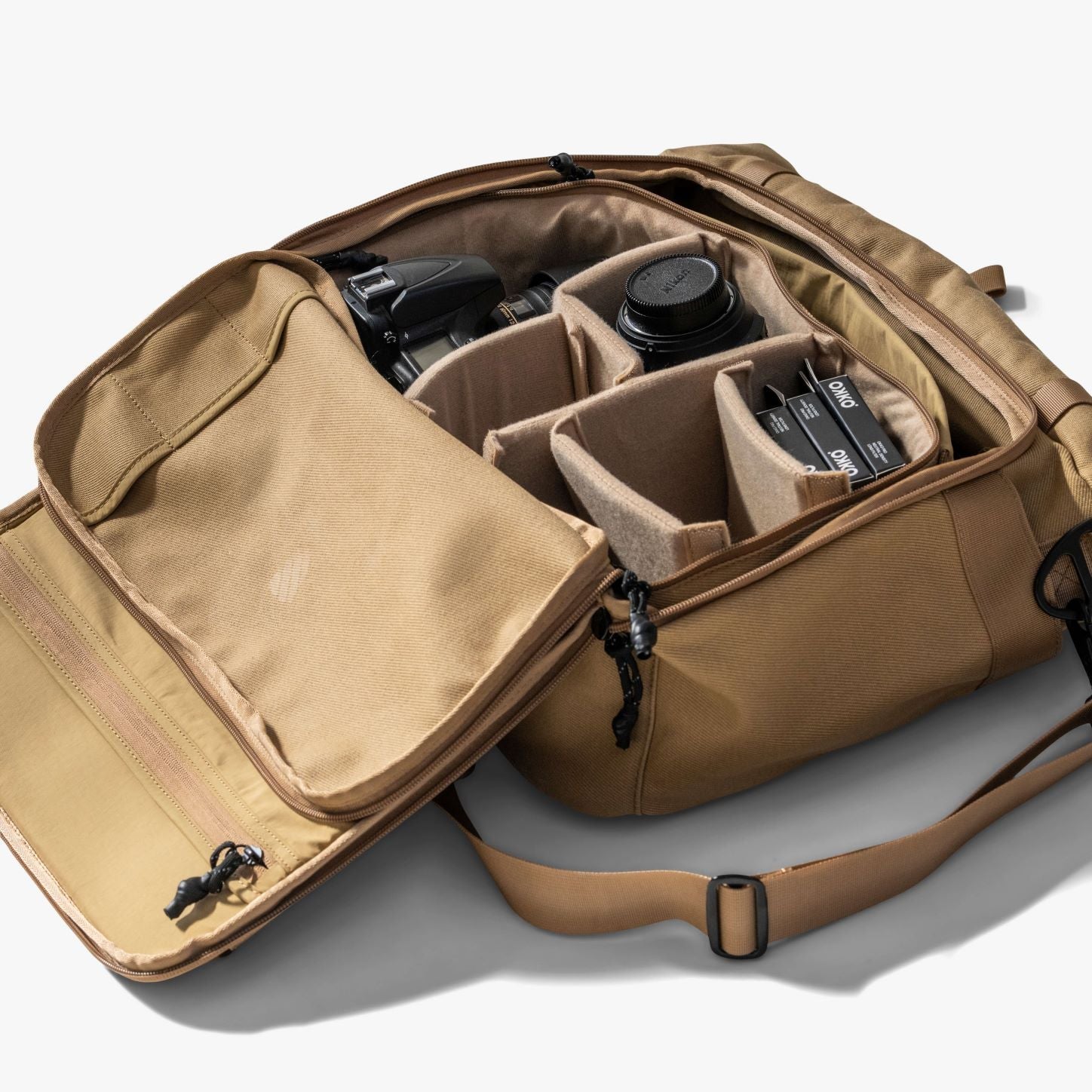 Langly Co Weekender Flight Bag with Camera Cube - Stiles Supply Co.