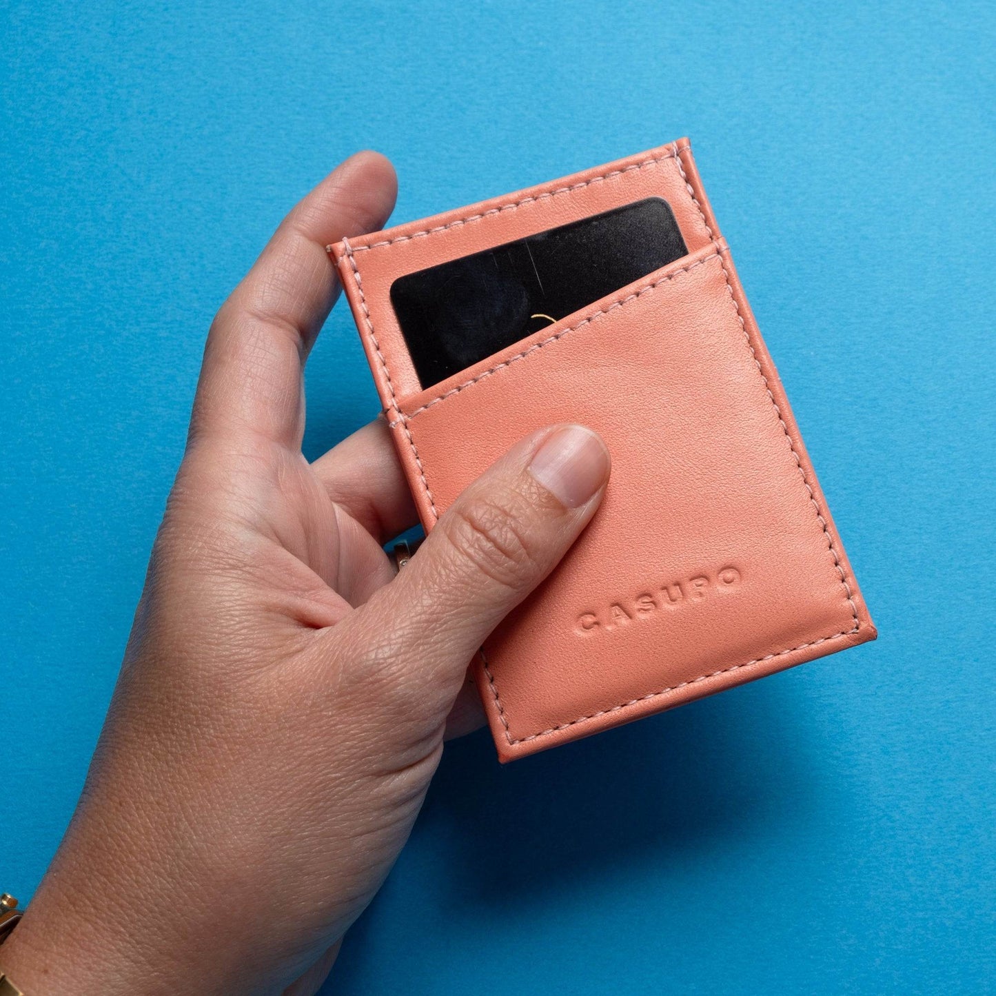 CASUPO Compact Bifold with RFID protection - Natural