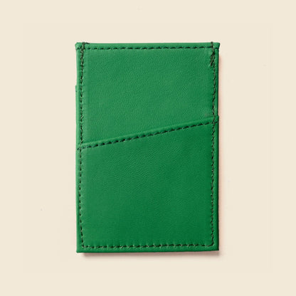 CASUPO Minimalist Wallet With RFID Protection - Green