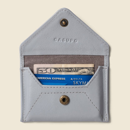 CASUPO Mini Envelope Wallet With RFID protection - Ice Blue