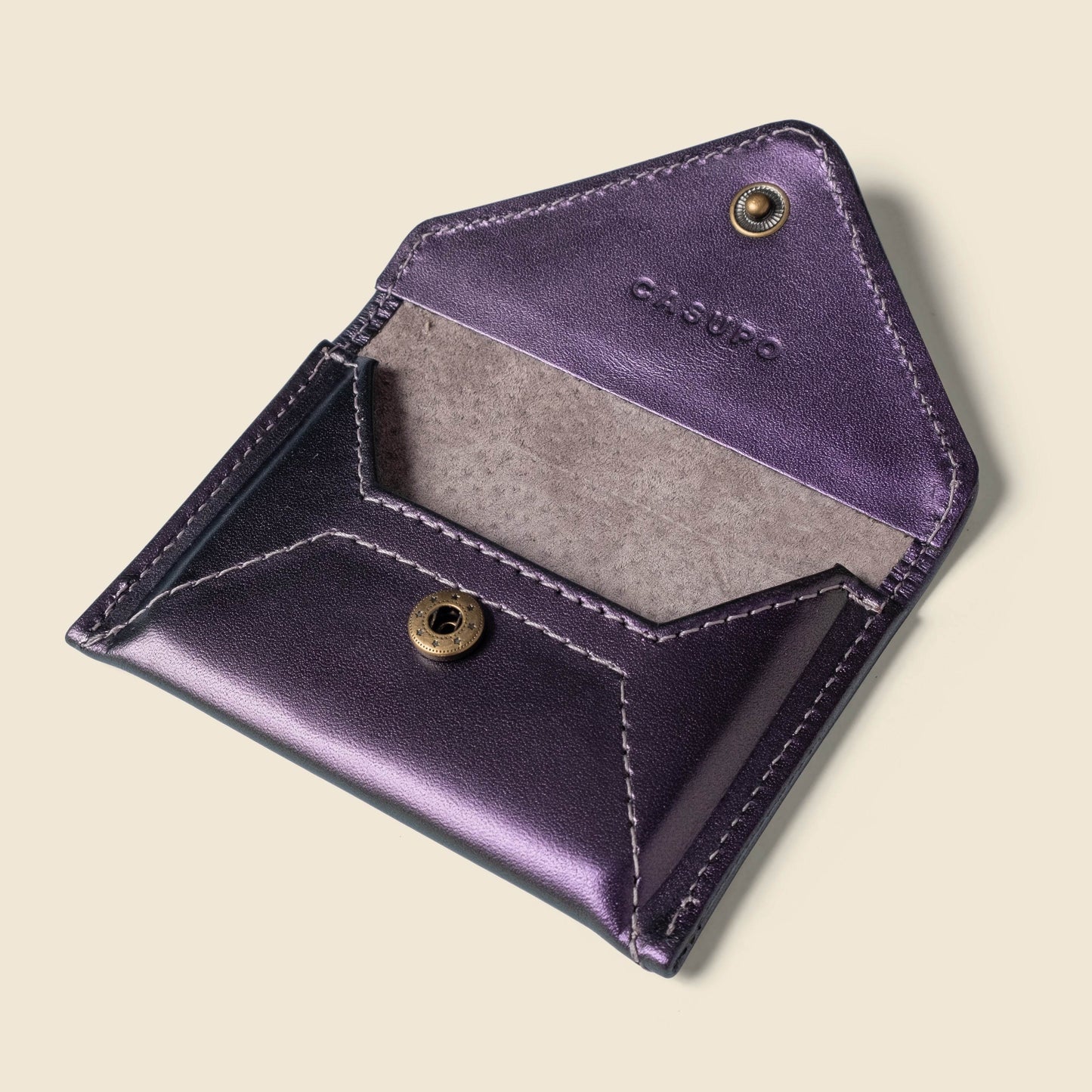 CASUPO Mini Envelope Wallet With RFID protection - Iridecent