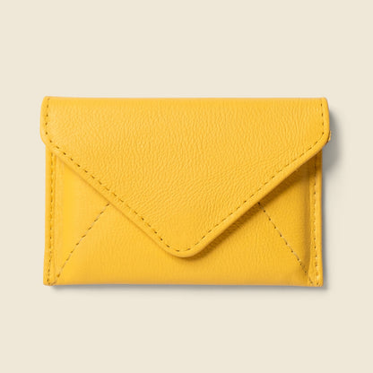 CASUPO Mini Envelope Wallet With RFID protection - Sunny Yellow