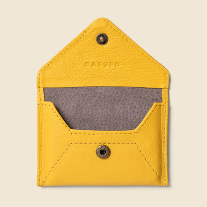 CASUPO Mini Envelope Wallet With RFID protection - Sunny Yellow