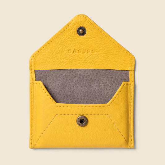 CASUPO Mini Envelope Wallet With RFID protection - Sunny Yellow