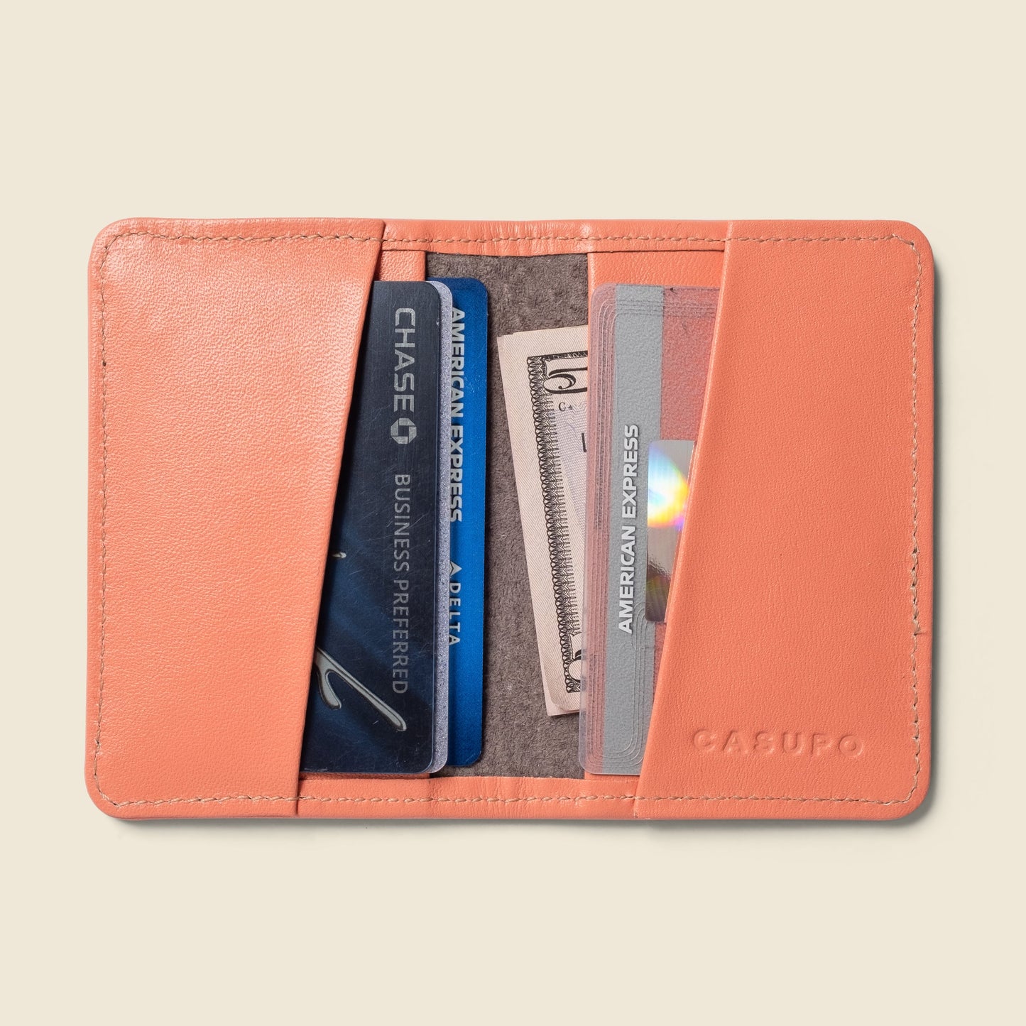 CASUPO Compact Bifold with RFID Protection - Pink