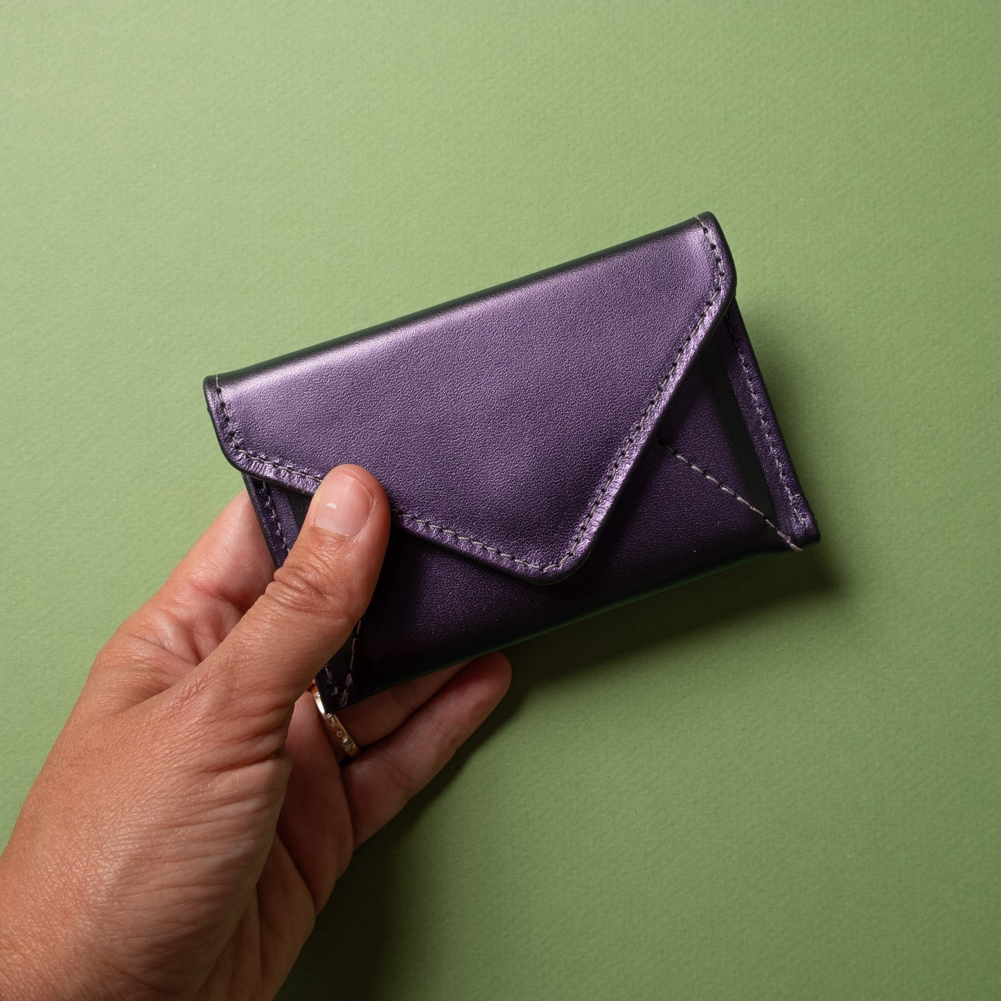 CASUPO Mini Envelope Wallet With RFID protection - Iridecent