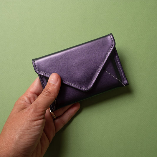 CASUPO Mini Envelope Wallet With RFID protection - Iridecent