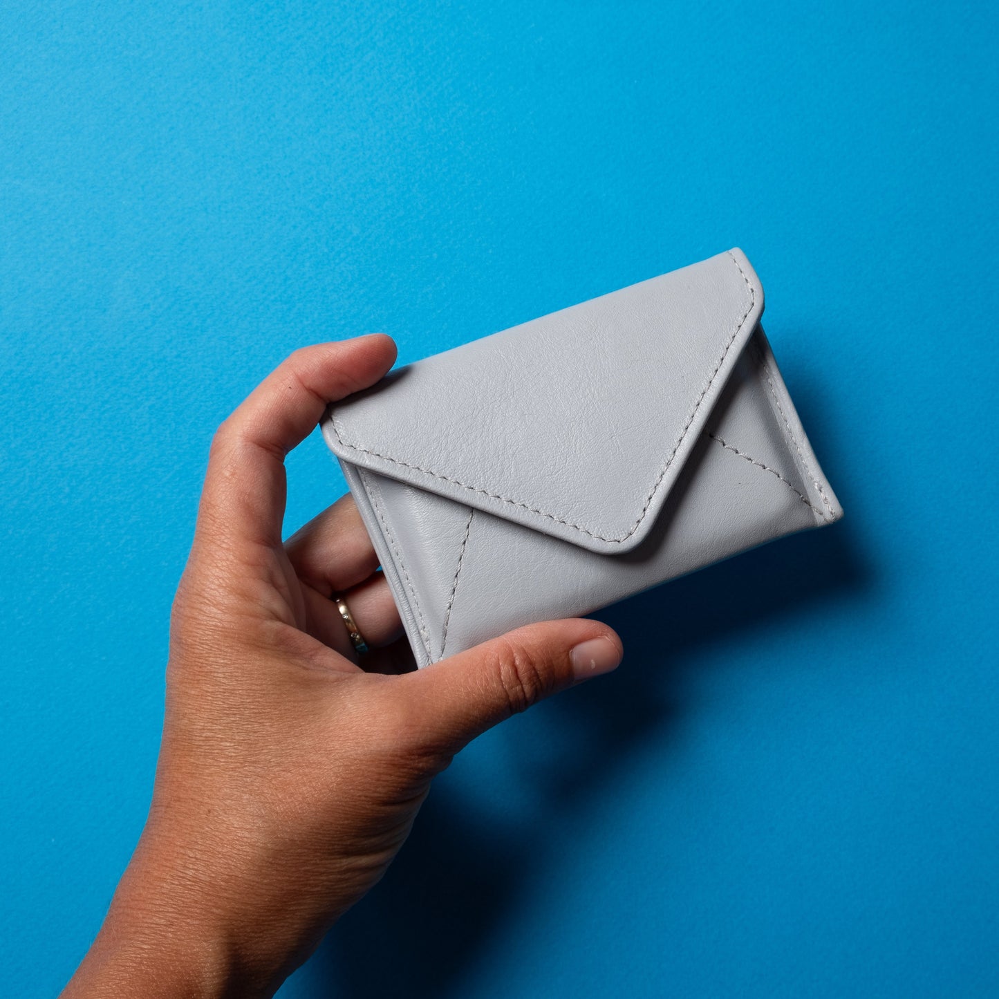 CASUPO Mini Envelope Wallet With RFID protection - Ice Blue