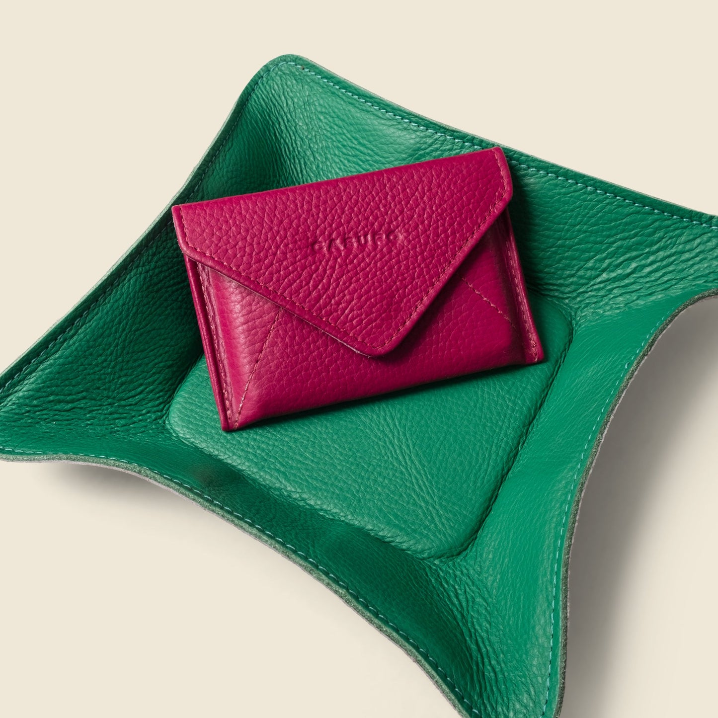 CASUPO Travel valet tray - Green