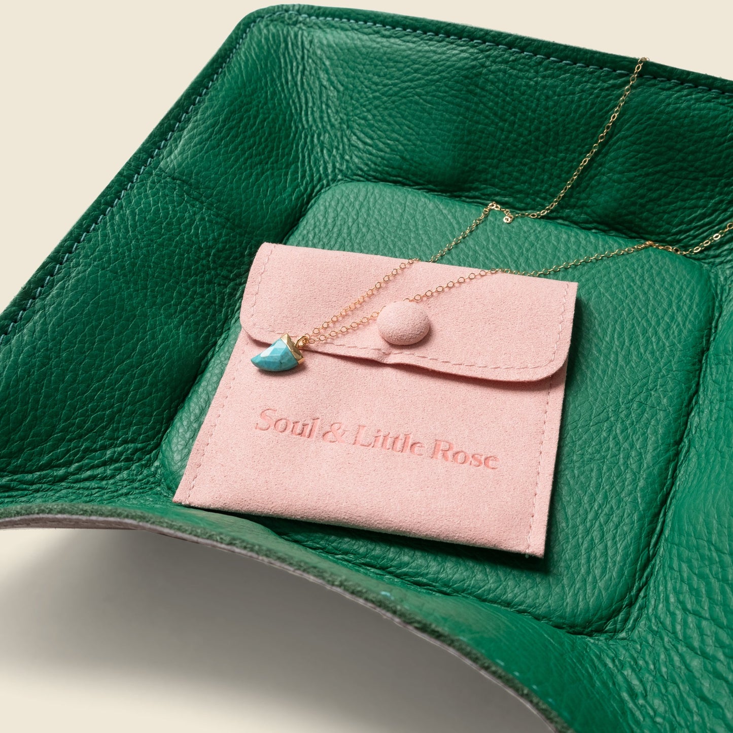 CASUPO Travel valet tray - Green