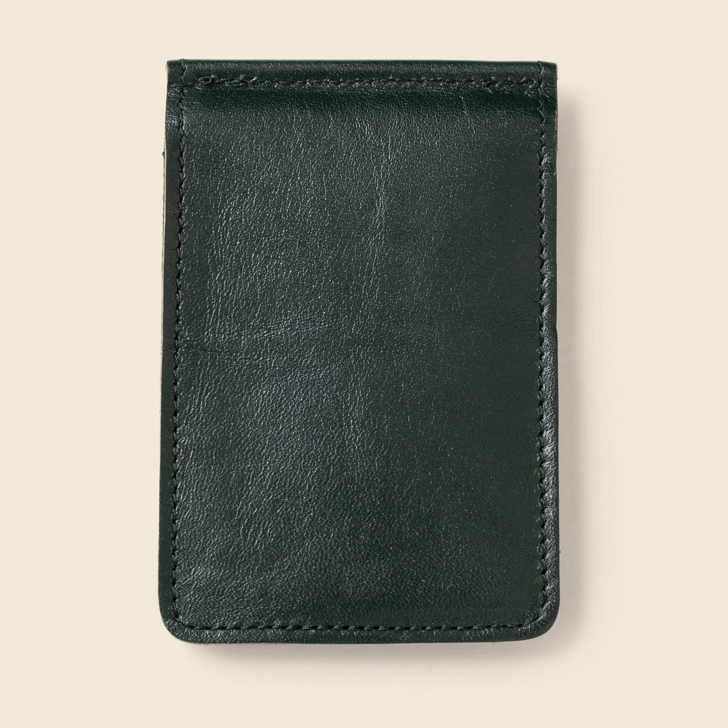 CASUPO Bifold Money Clip Wallet - Forest Green