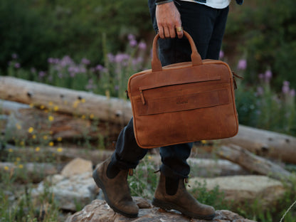 Romfre Leather Pilot Bag - Stiles Supply Co.