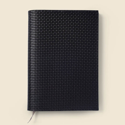 CASUPO Refillable A5 Leather Notebook Cover – Black Limited Edition