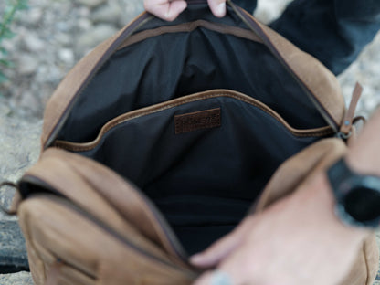 Romfre Leather Pilot Bag - Stiles Supply Co.