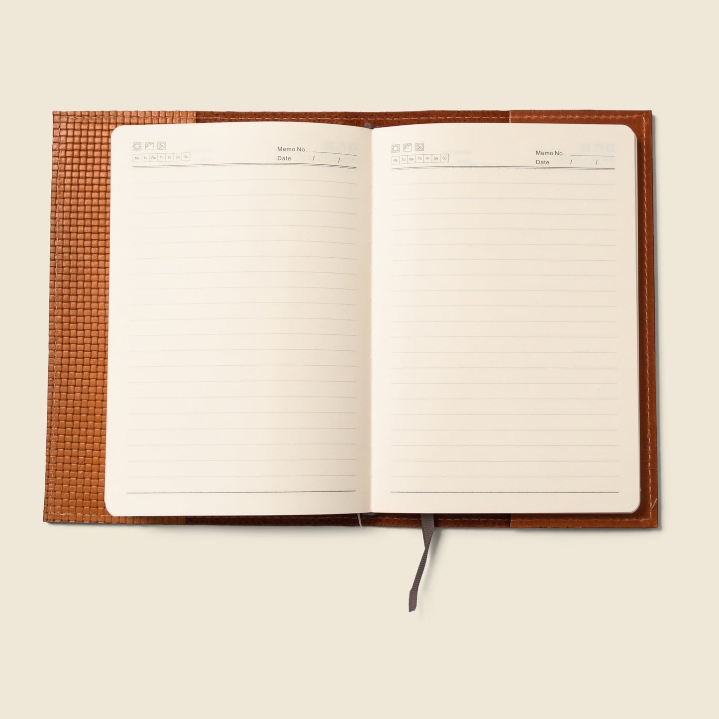 CASUPO Refillable A5 Leather Notebook Cover – Tan Limited Edition