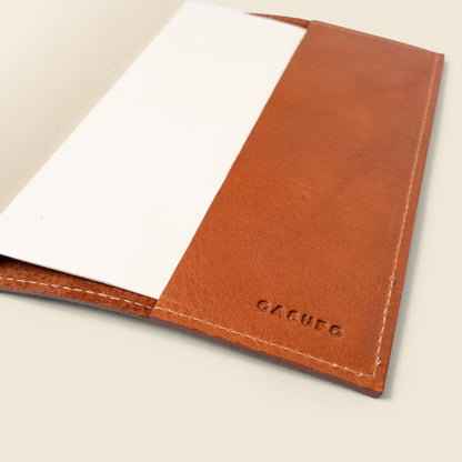 CASUPO Refillable A5 Leather Notebook Cover – Tan Limited Edition