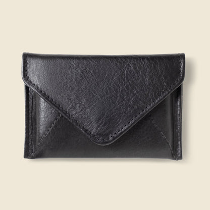CASUPO Mini Envelope Wallet with RFID Protection - Black