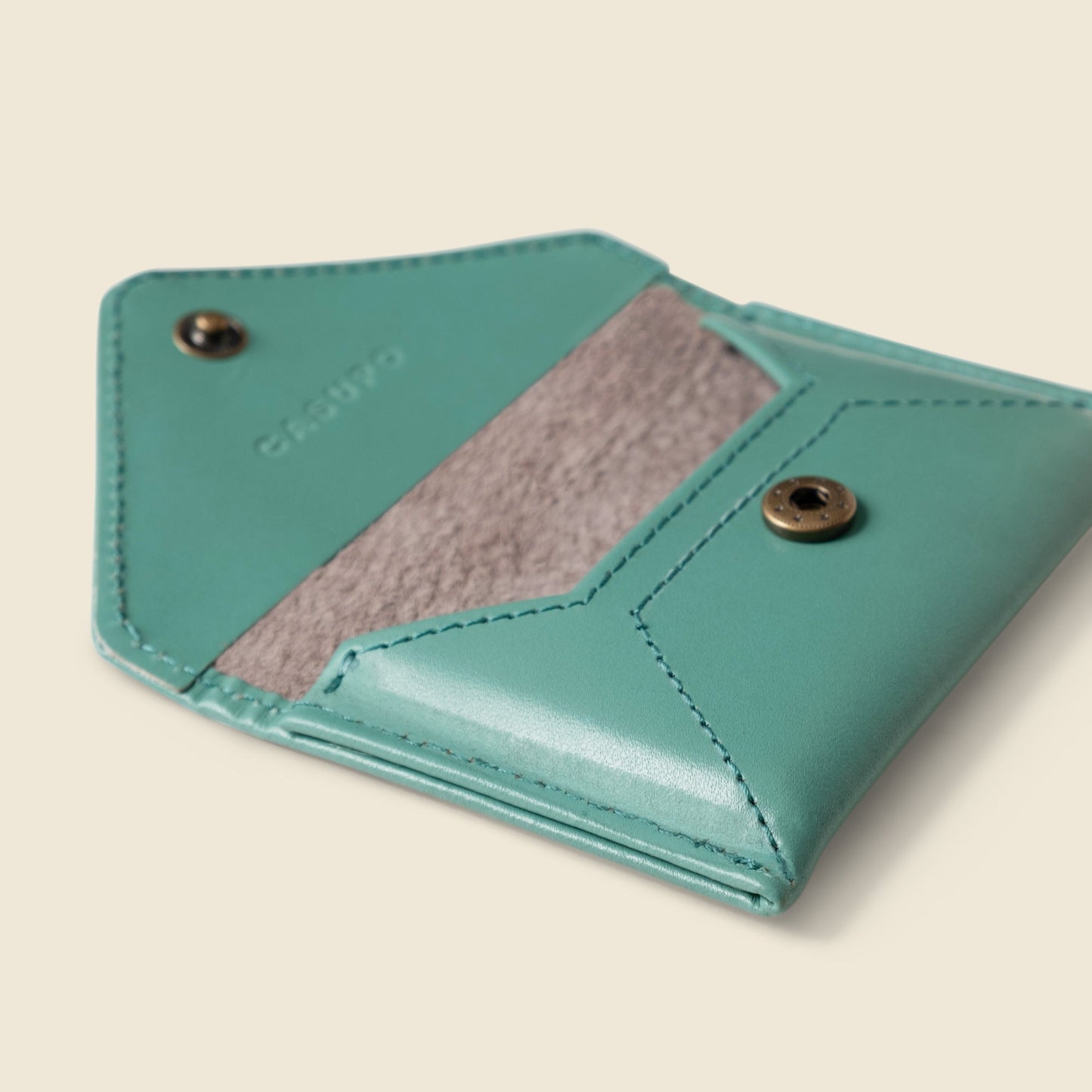 CASUPO Mini Envelope Wallet With RFID protection - Teal