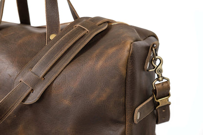 Twisted Arrow Weekend Warrior Leather Duffle Bag