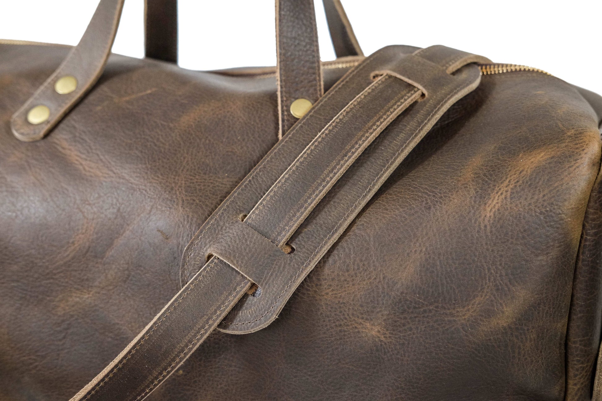 Twisted Arrow Weekend Warrior Leather Duffle Bag