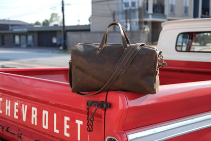 Twisted Arrow Weekend Warrior Leather Duffle Bag