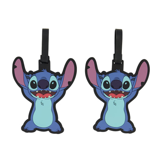 Disney Happy Stitch Luggage Tags Set - Stiles Supply Co.