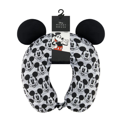 Disney Mickey Mouse Black / Grey 3D ears travel pillow - Stiles Supply Co.