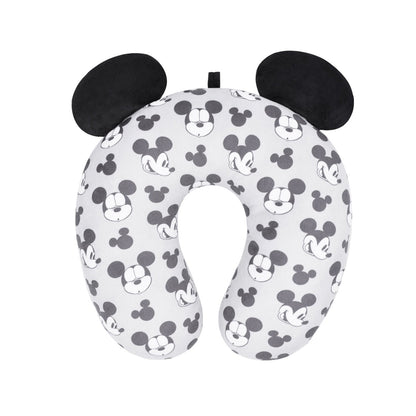 Disney Mickey Mouse Faces and Icons Travel Neck Pillow - Stiles Supply Co.