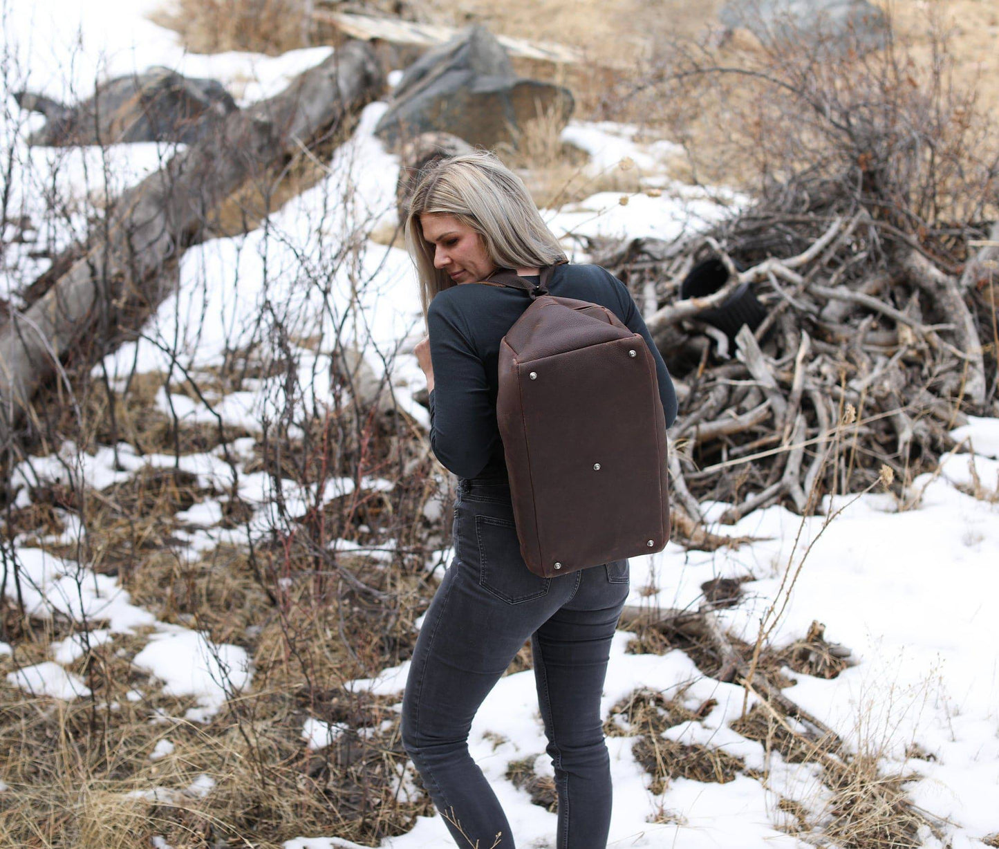 Lifetime Leather Co. Luxury Leather Duffel Bag - Stiles Supply Co.