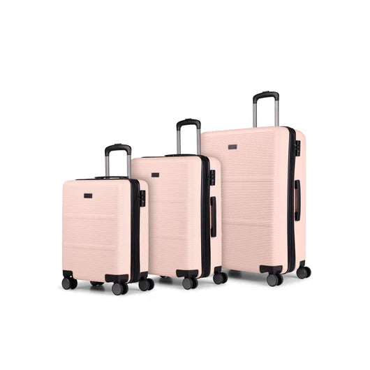 Bugatti Brussels 3-Piece Spinner Luggage Set | Durable Hard-Shell Suitcases