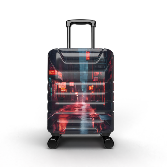 Stiles Supply Co. X Bugatti Neon Alley Carry On Luggage