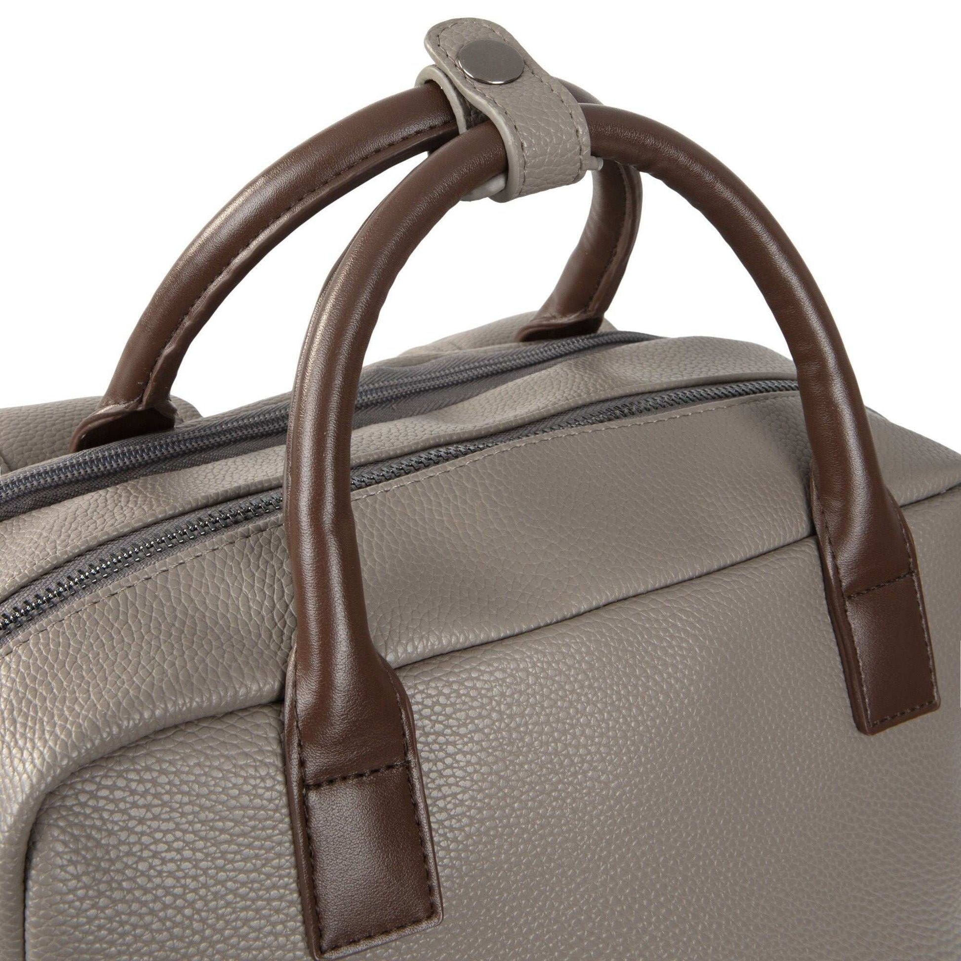 bugatti contrast vegan leather backpack Bugatti Contrast Vegan Leather Backpack – Stiles Supply Co