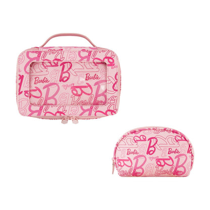 Barbie™ 2-Piece Travel Cosmetic Case Set - Stiles Supply Co.