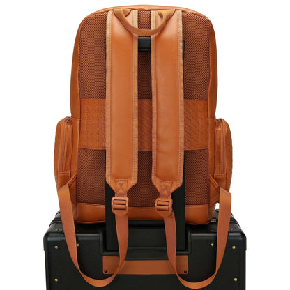 ELLE Leisure Luxe 27L Vegan Leather Backpack - Stiles Supply Co.