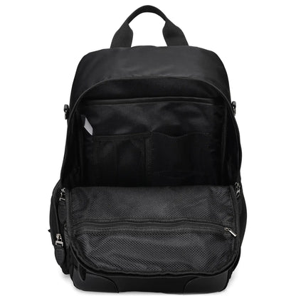 ELLE Voyage 20L Twill and Vegan Leather Backpack - Stiles Supply Co.