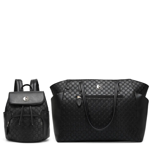 ELLE Travel Compass Backpack & Weekender Set