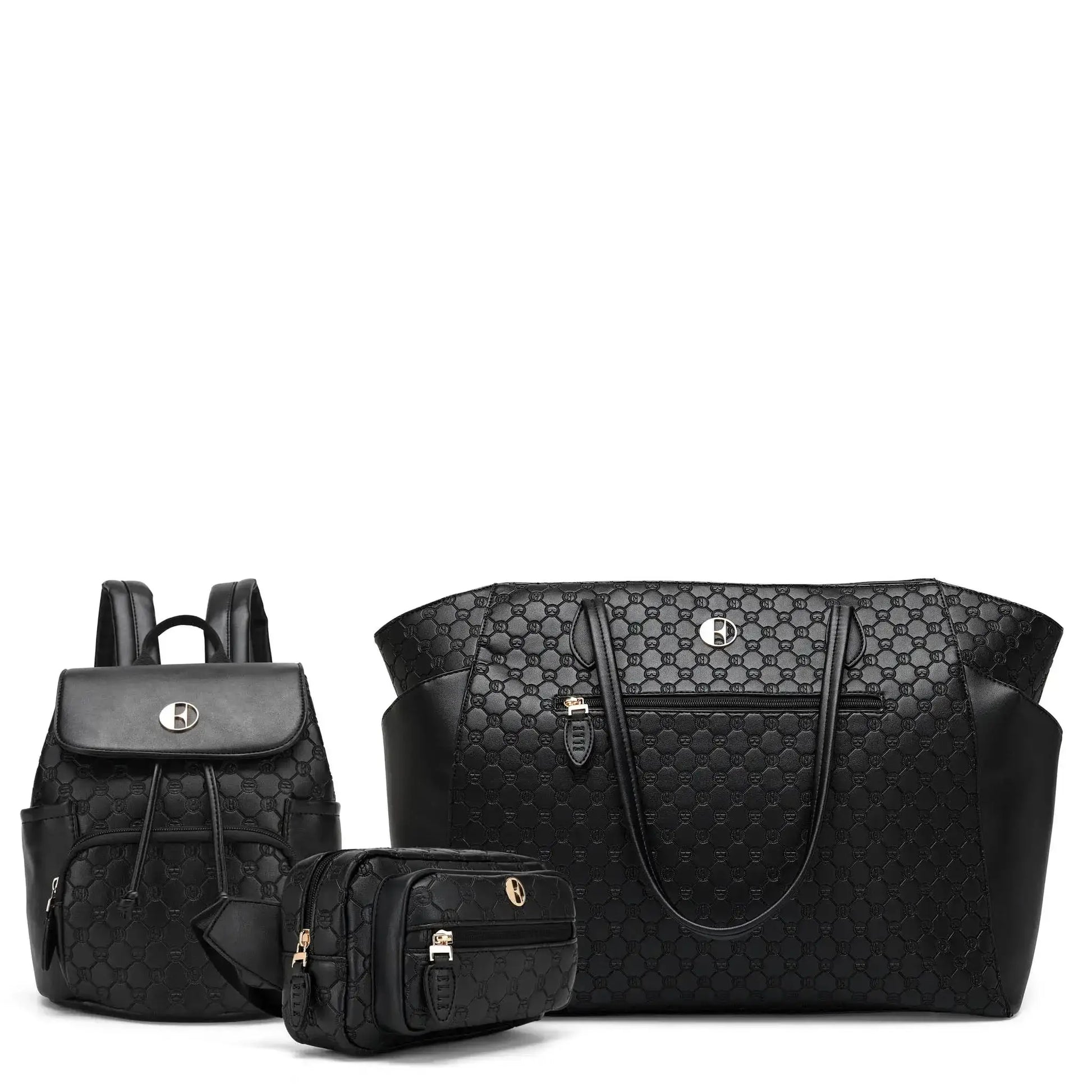 ELLE Travel Compass Backpack, Weekender & Crossbody Set