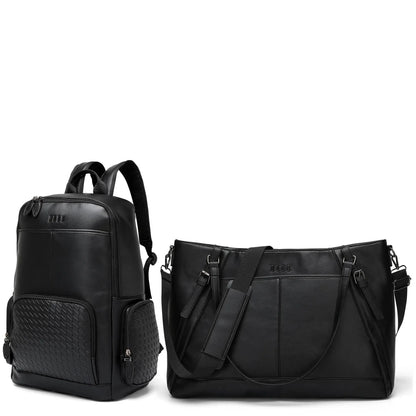 ELLE Travel Leisure Luxe Backpack & Weekender Set