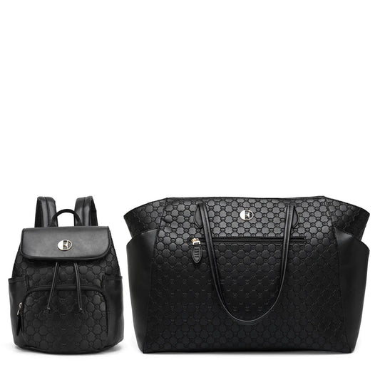 ELLE Travel Compass Backpack & Weekender Set