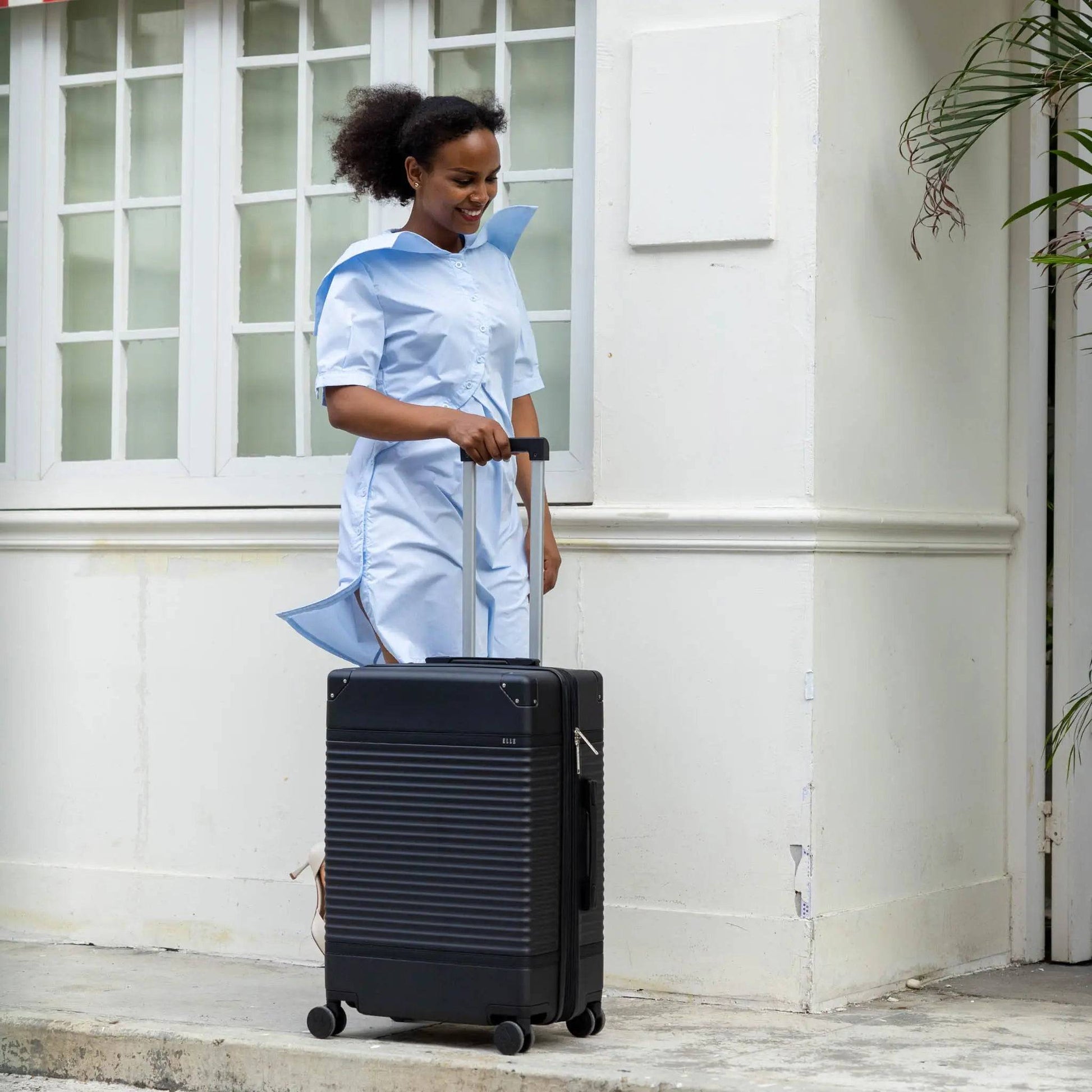 ELLE Belleville Retro Luggage Set - Stiles Supply Co.