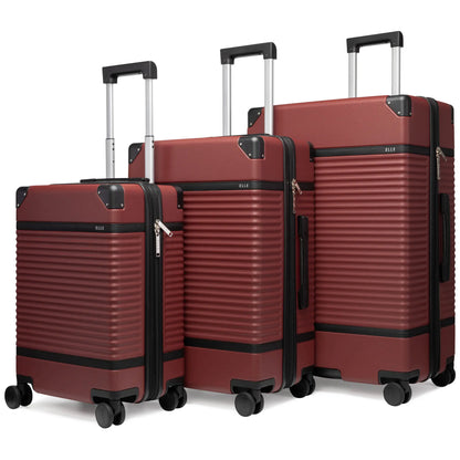 ELLE Belleville Retro Luggage Set - Stiles Supply Co.