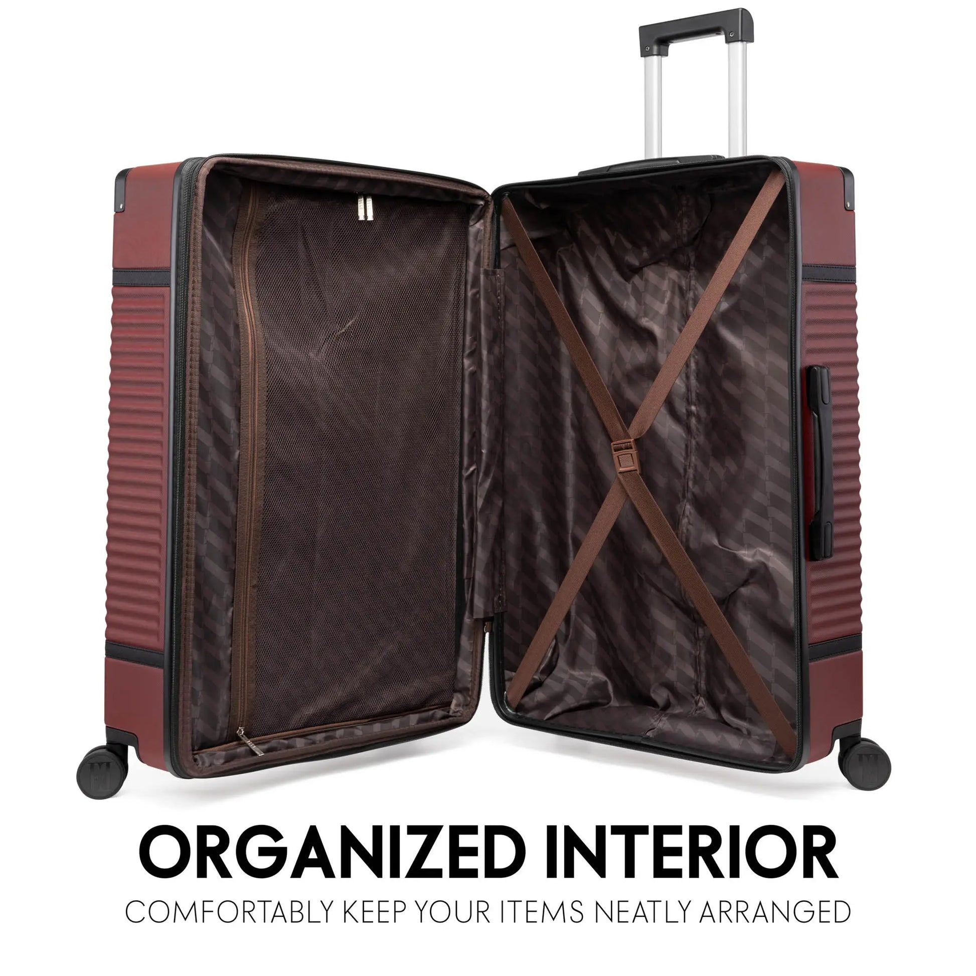 ELLE Belleville Retro Luggage Set - Stiles Supply Co.