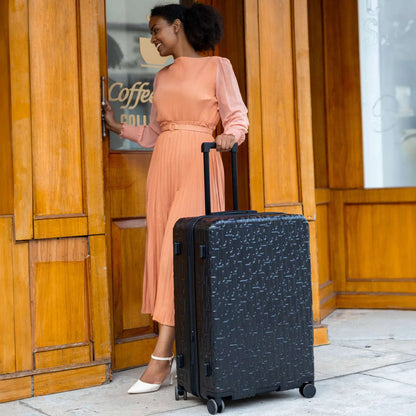 ELLE Wayfarer Monogram Luggage Set - Stiles Supply Co.