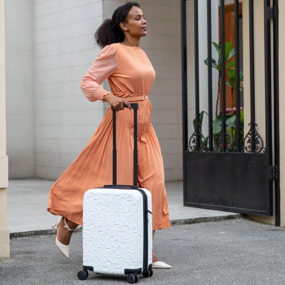 ELLE Wayfarer Monogram Luggage Set - Stiles Supply Co.